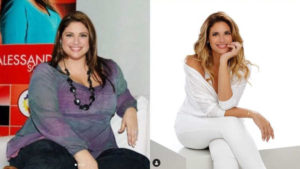 Antes y después de comer menos para bajar de peso