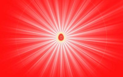 Meditación con la luz roja y terapia de luz roja
